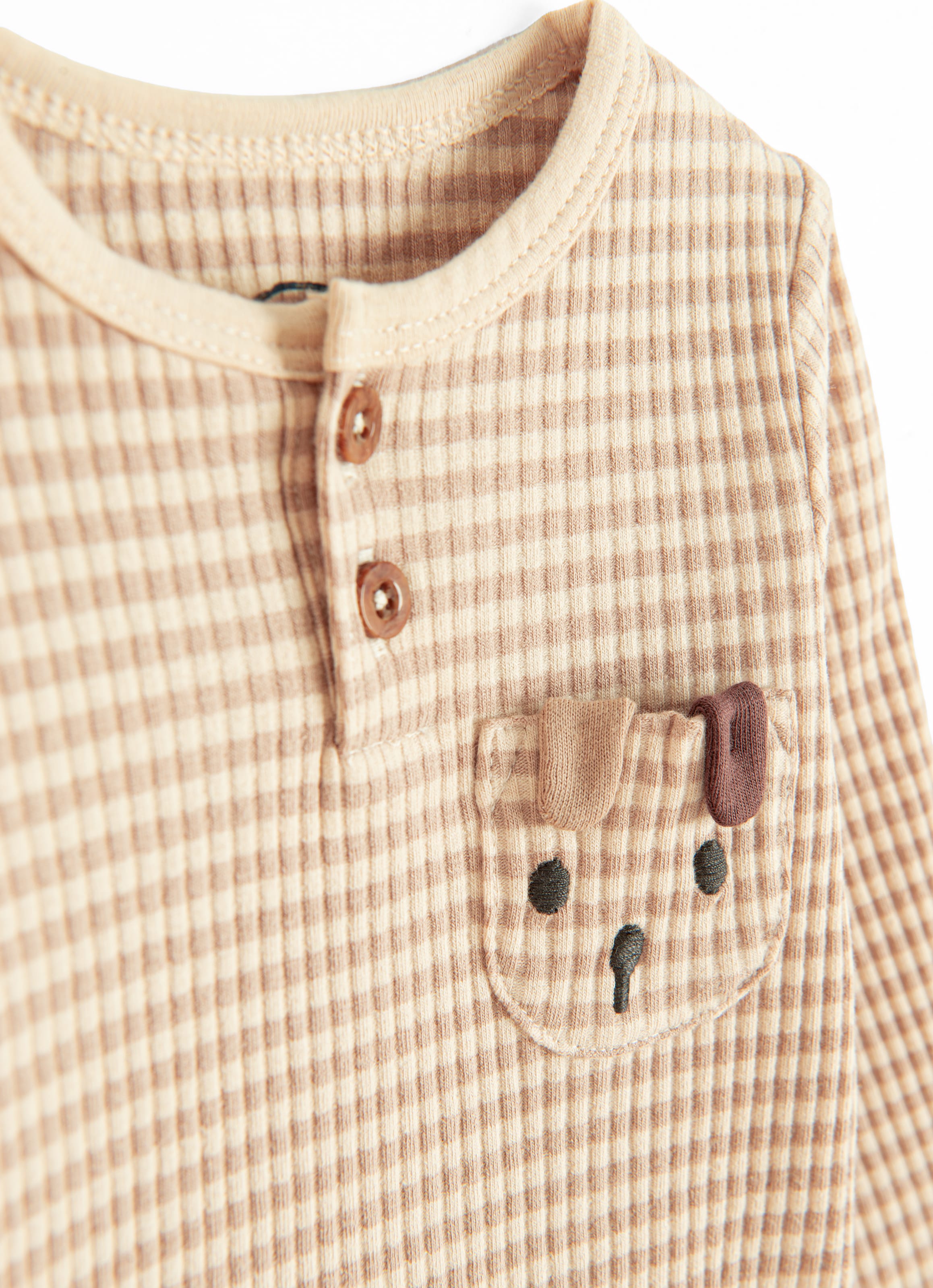 Barboteuse / body Cool Club en beige