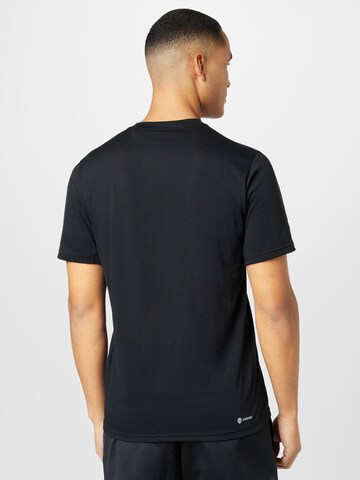 ADIDAS PERFORMANCE Funkcionalna majica 'Essentials Seasonal' | črna barva