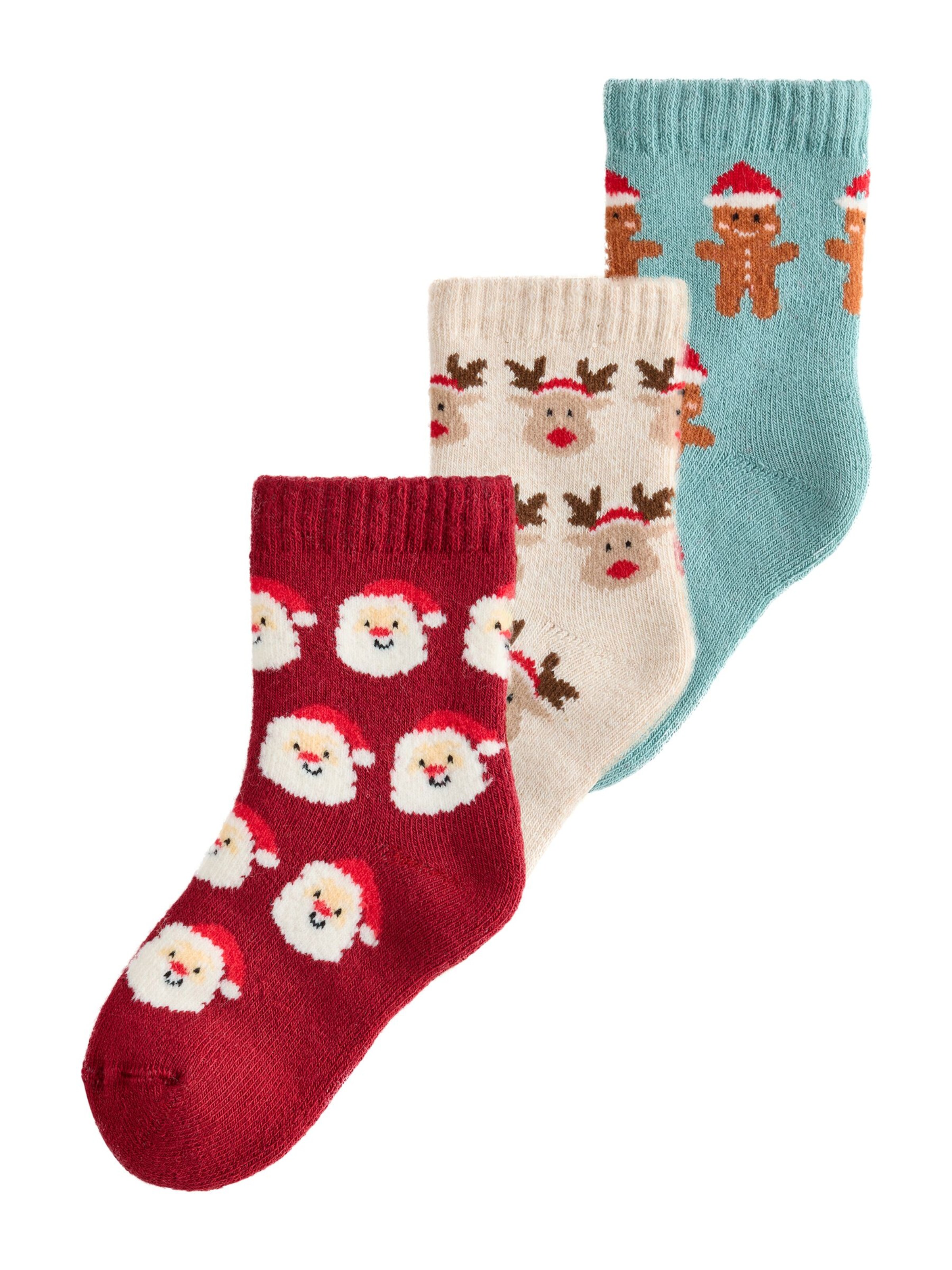 Chaussettes Next en beige : devant