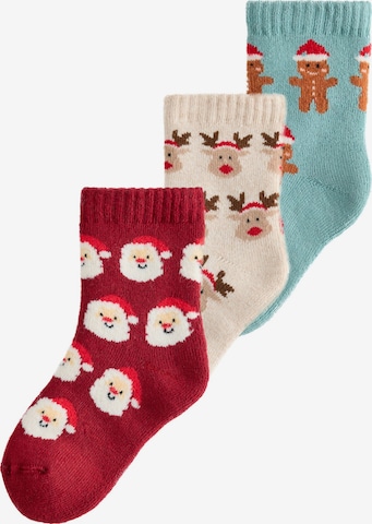 Chaussettes Next en beige : devant