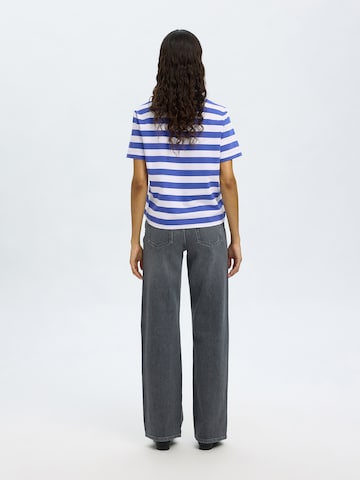 Maglietta 'SLFESSENTIAL' di SELECTED FEMME in blu