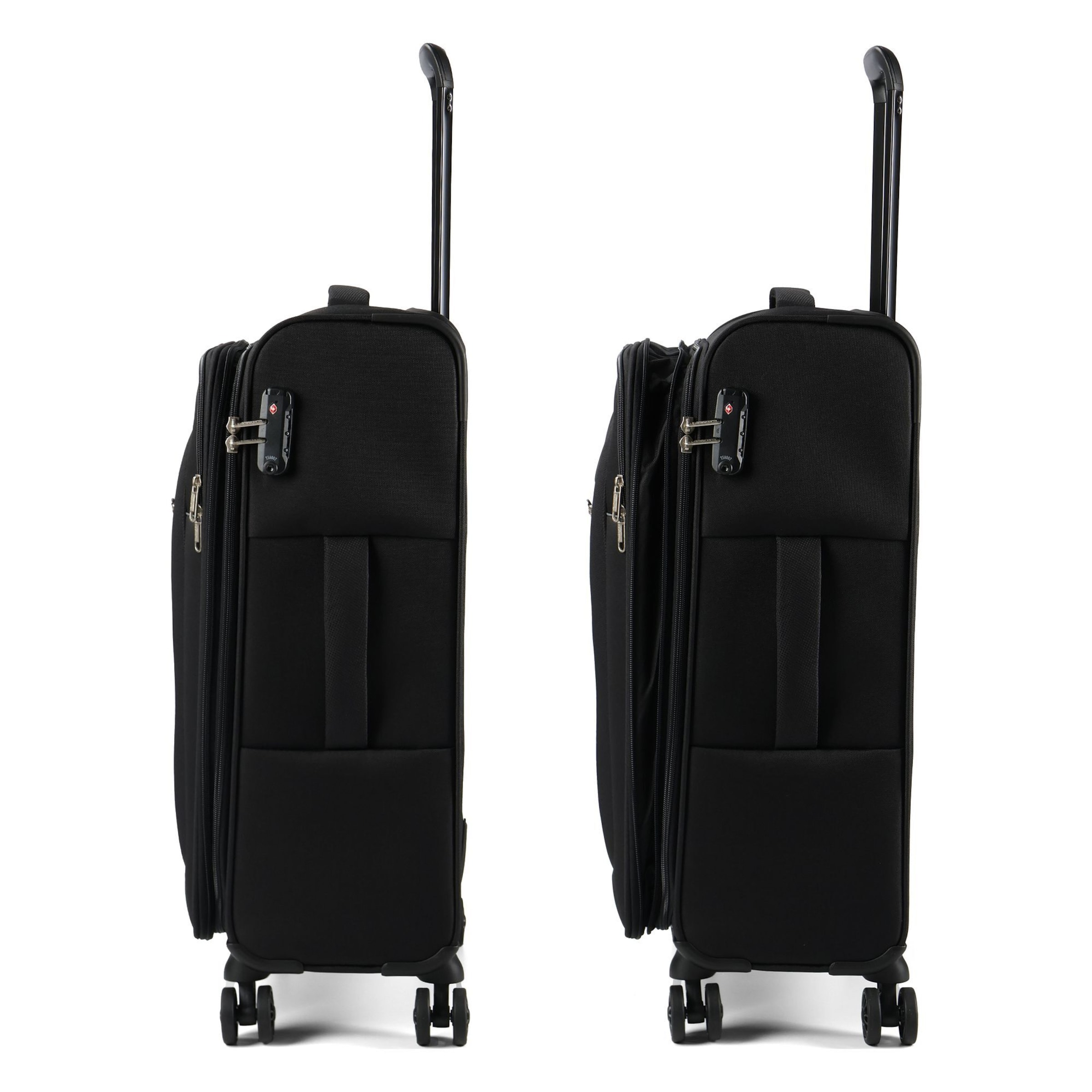 American Tourister Suitcase set 'Nitestream' in Black