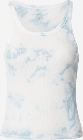 American Eagle Top in Blauw: voorkant