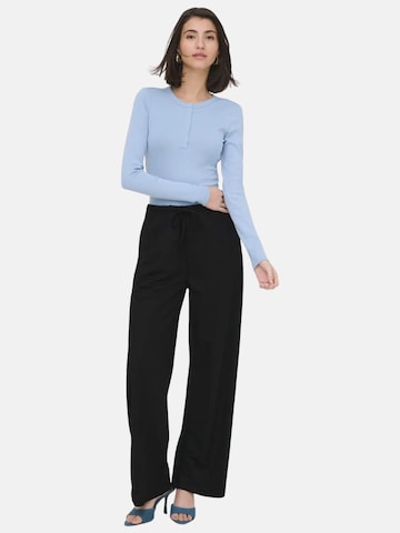 Loosefit Pantaloni 'JDYLeslie' di JDY in nero: frontale