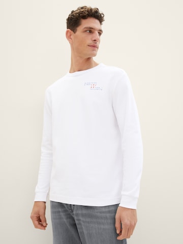 T-Shirt TOM TAILOR en blanc