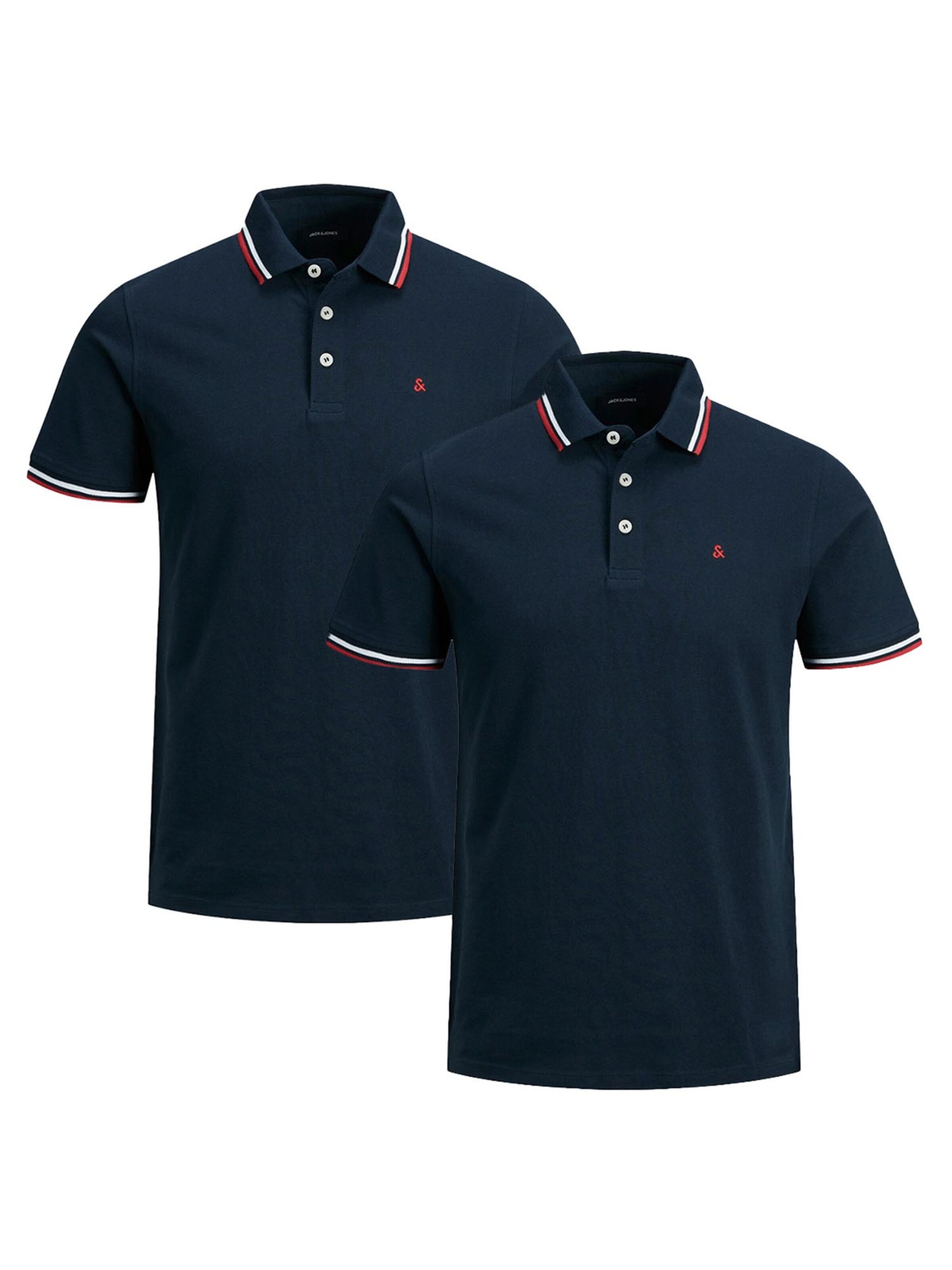 JACK & JONES Shirt 'Paulos - Slim Fit' in S/Slim in de kleur Donkerblauw, Productweergave