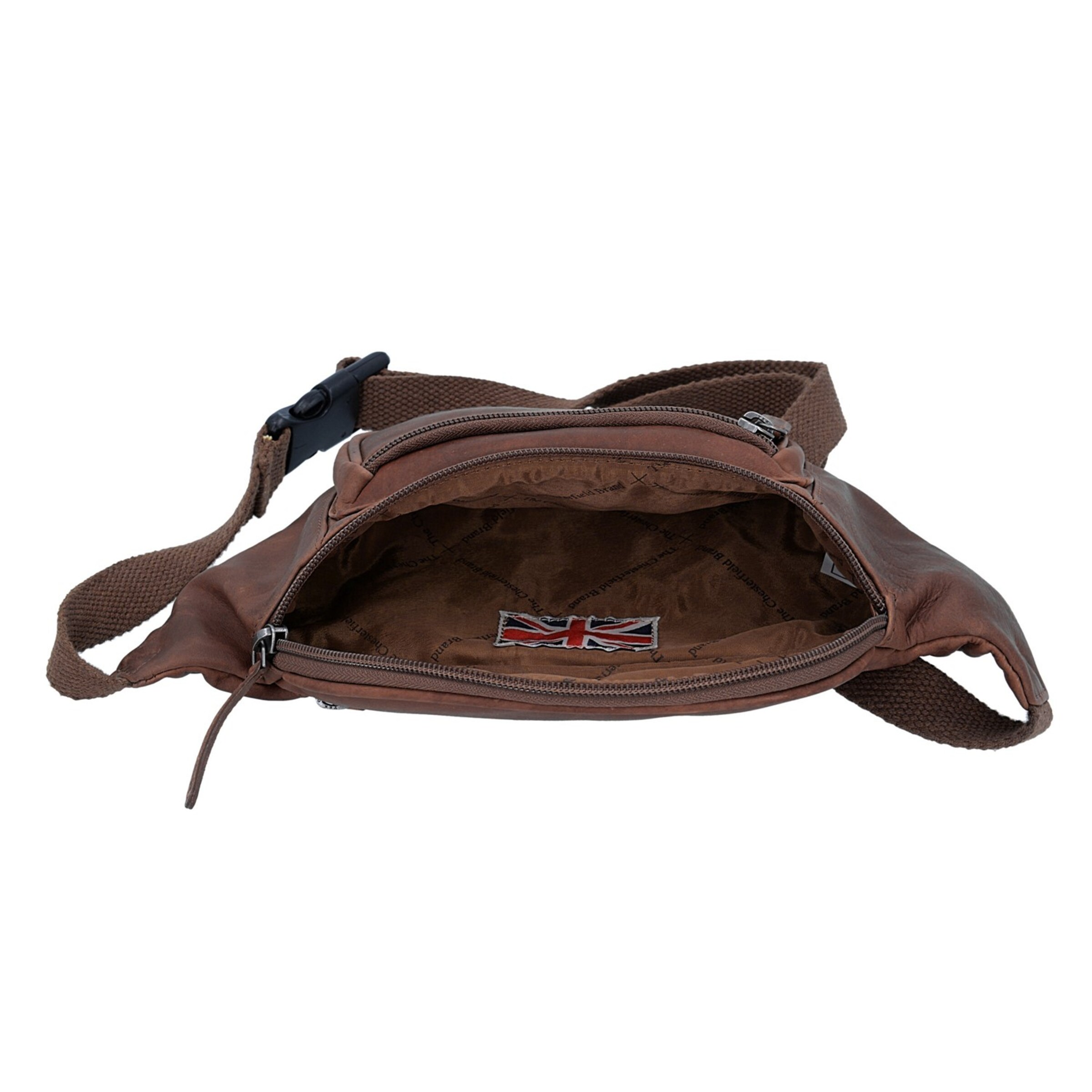 The Chesterfield Brand Gürteltasche 'Wax Pull Up Jack' in Braun