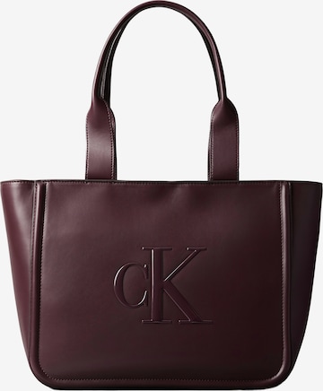 Calvin Klein Shopper in Rot: Vorderseite