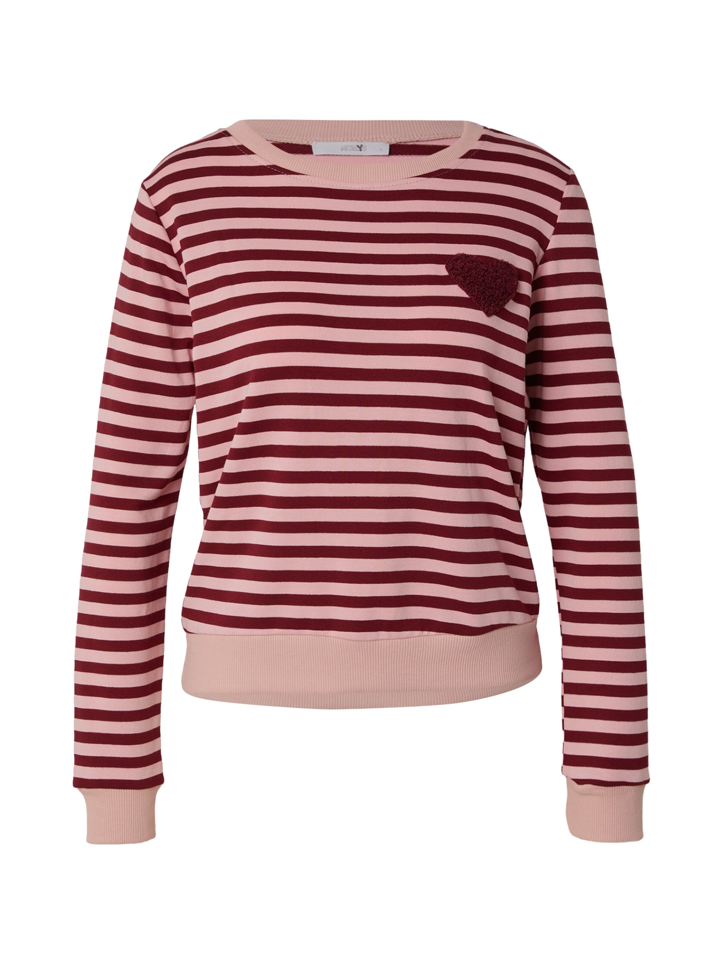 Hailys Sweatshirt 'Ne44va' in Pink: front