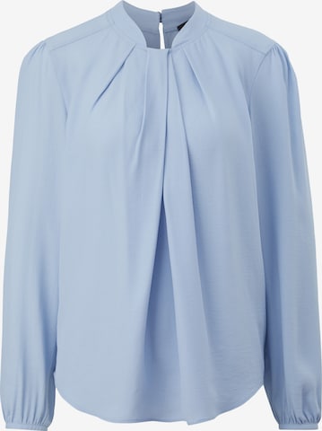 COMMA - Blusa en azul: frente