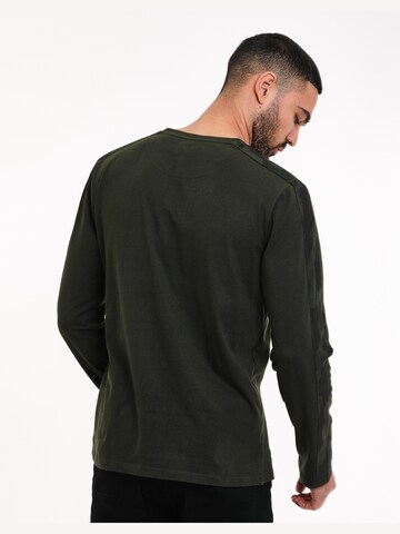 Threadbare Shirt 'Gavin' in Groen