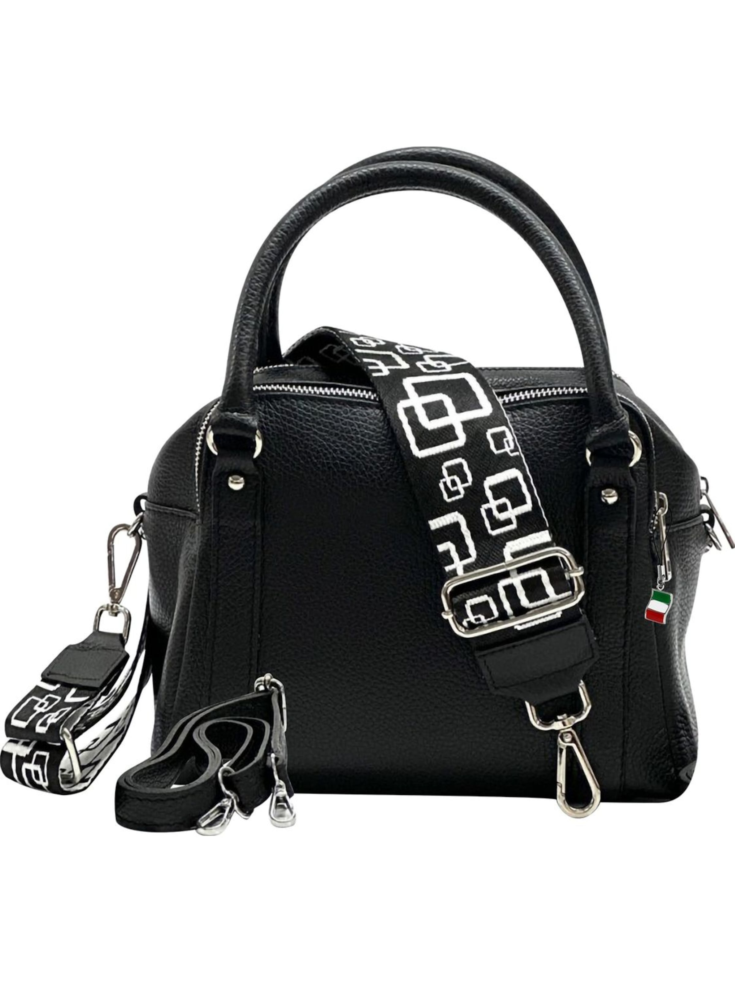 Sac bandoulière Florence en noir : devant