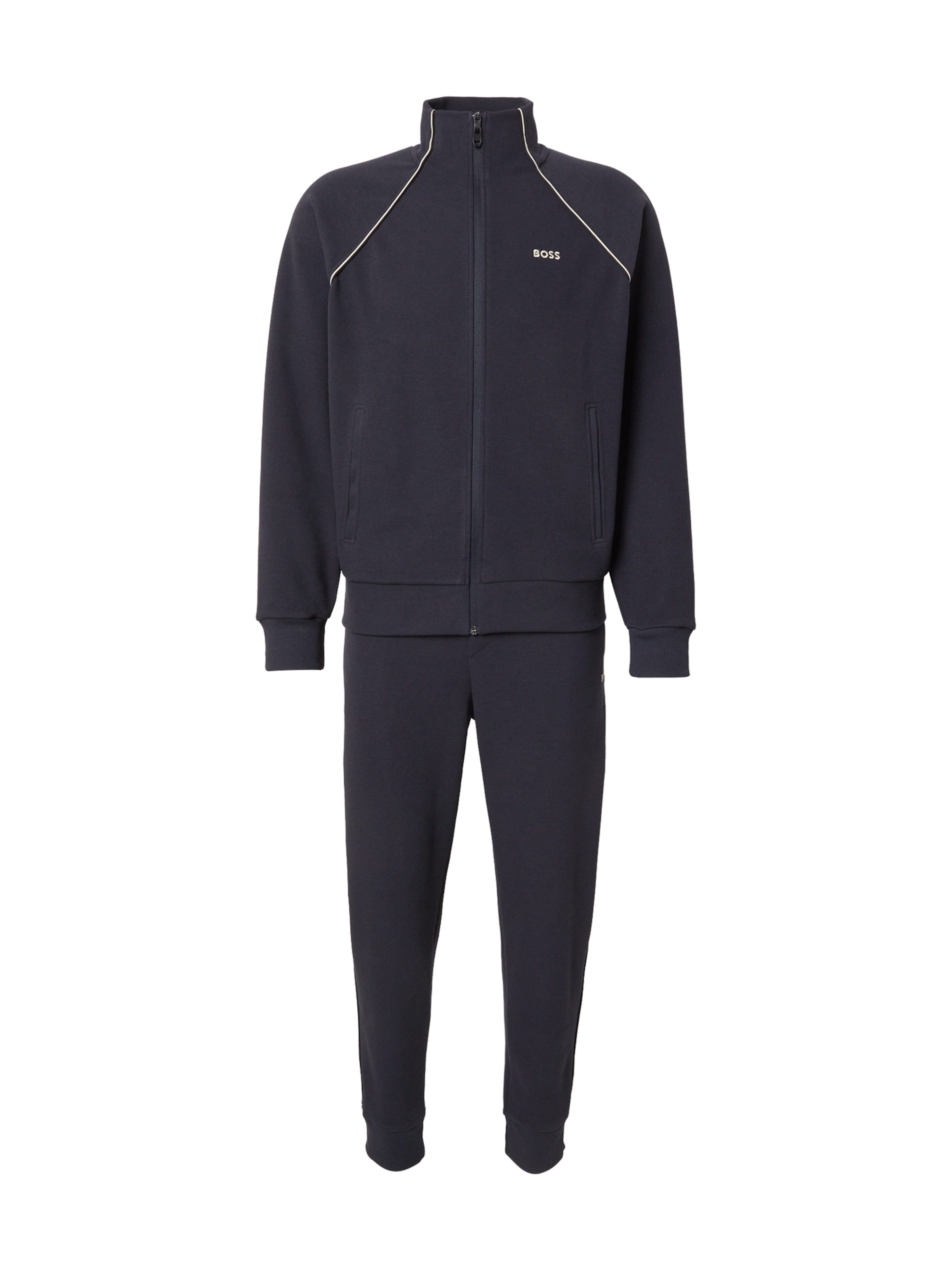 BOSS Sweatsuit in Blue: front