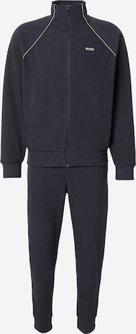Tuta da jogging di BOSS in blu: frontale