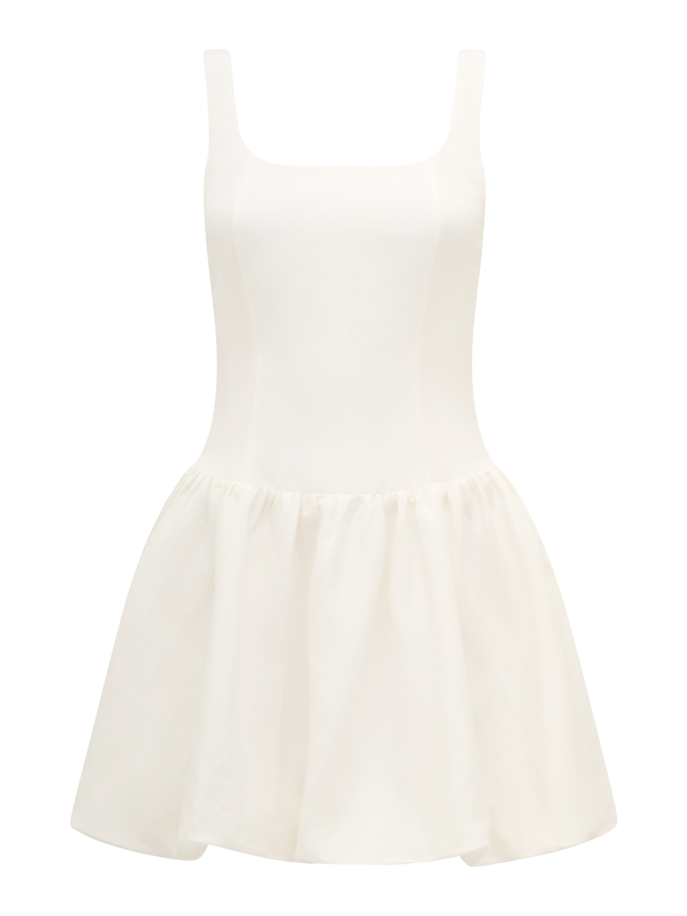 Forever New Petite Kleid 'Heidi' in Weiß: Vorderseite