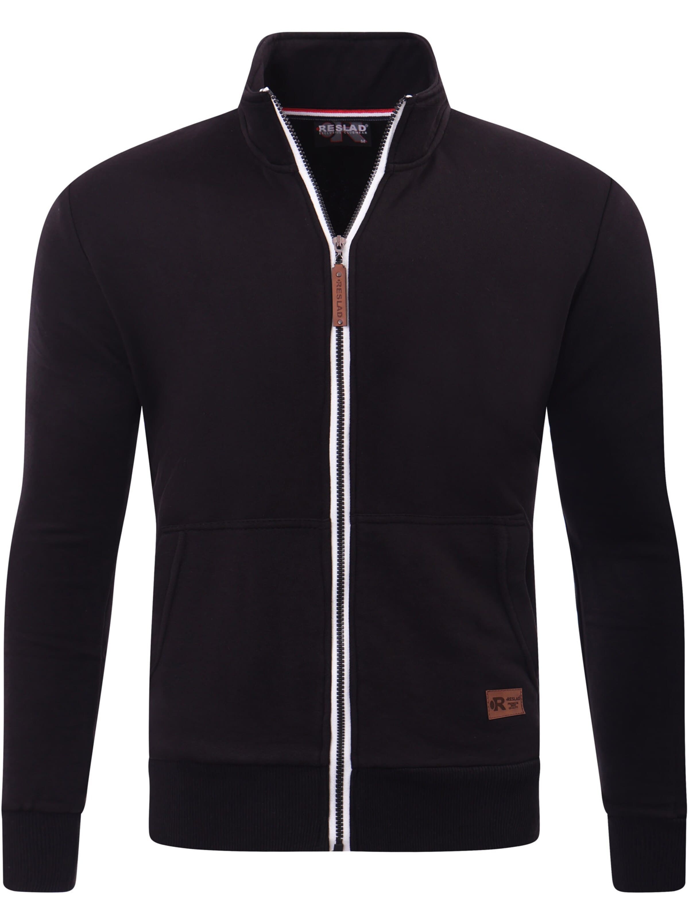 Reslad Zip-Up Hoodie 'RS1015' in S in Black, Item view