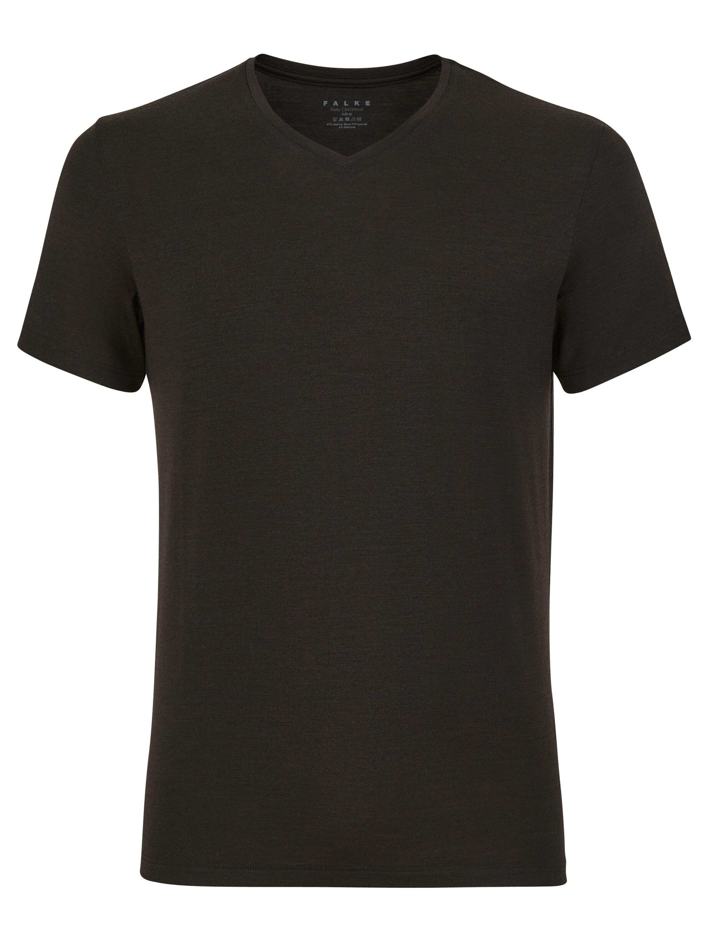 FALKE Undershirt in Black
