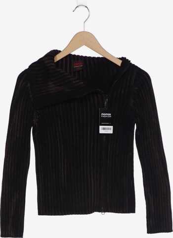EDWIN Sweater & Cardigan in S in Black: front