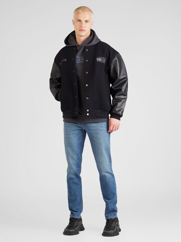 Tommy Jeans Jacke 'ARCHIVE VARSITY' in Schwarz