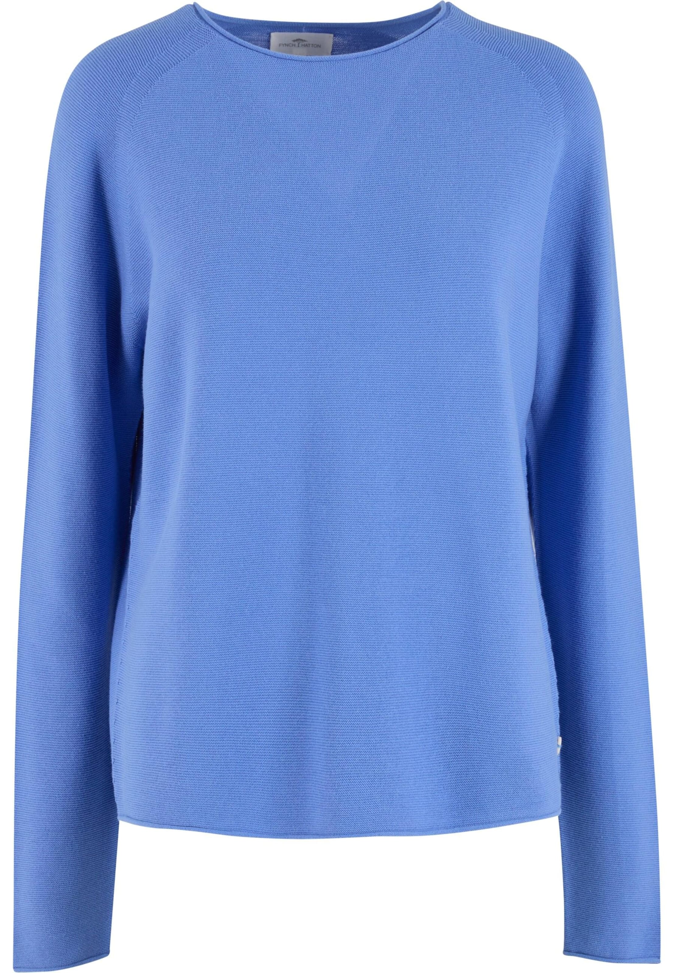 FYNCH-HATTON Svetr – modrá: přední strana