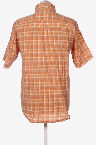 COLUMBIA Button Up Shirt in M in Orange