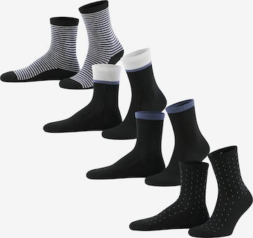 DIM Socks in Black: front