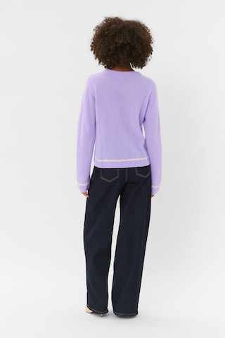 Pull-over CULTURE en violet