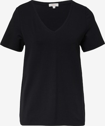 s.Oliver T-Shirt in Schwarz: Vorderseite