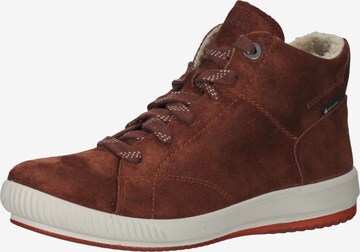 Legero Lace-Up Ankle Boots 'Tanaro 5.0' in Brown: front