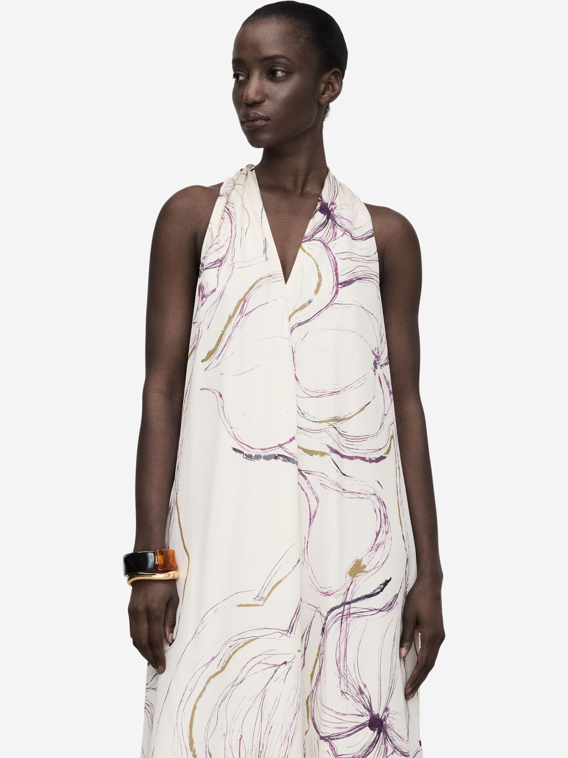 Adolfo Dominguez - Vestido em bege