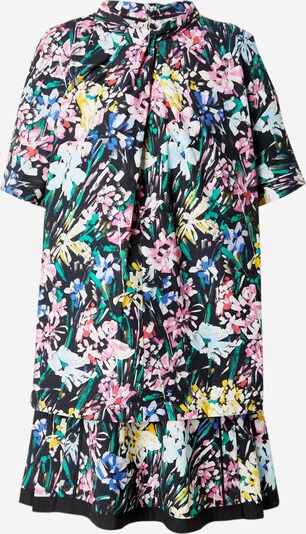 3.1 Phillip Lim Robe 'FLWRWRKS' en turquoise / bleu clair / rose / noir, Vue avec produit