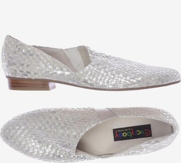 Everybody Flats & Loafers in 39,5 in Silver: front