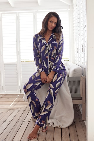 LASCANA Pyjama in Blauw