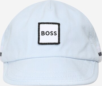 Chapeau BOSS Kidswear en bleu : devant