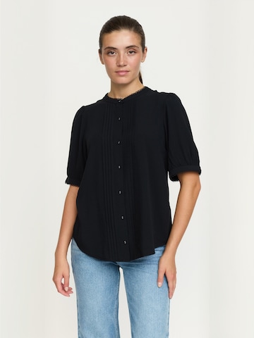 T-shirt ' SRLima ' Soft Rebels en noir : devant