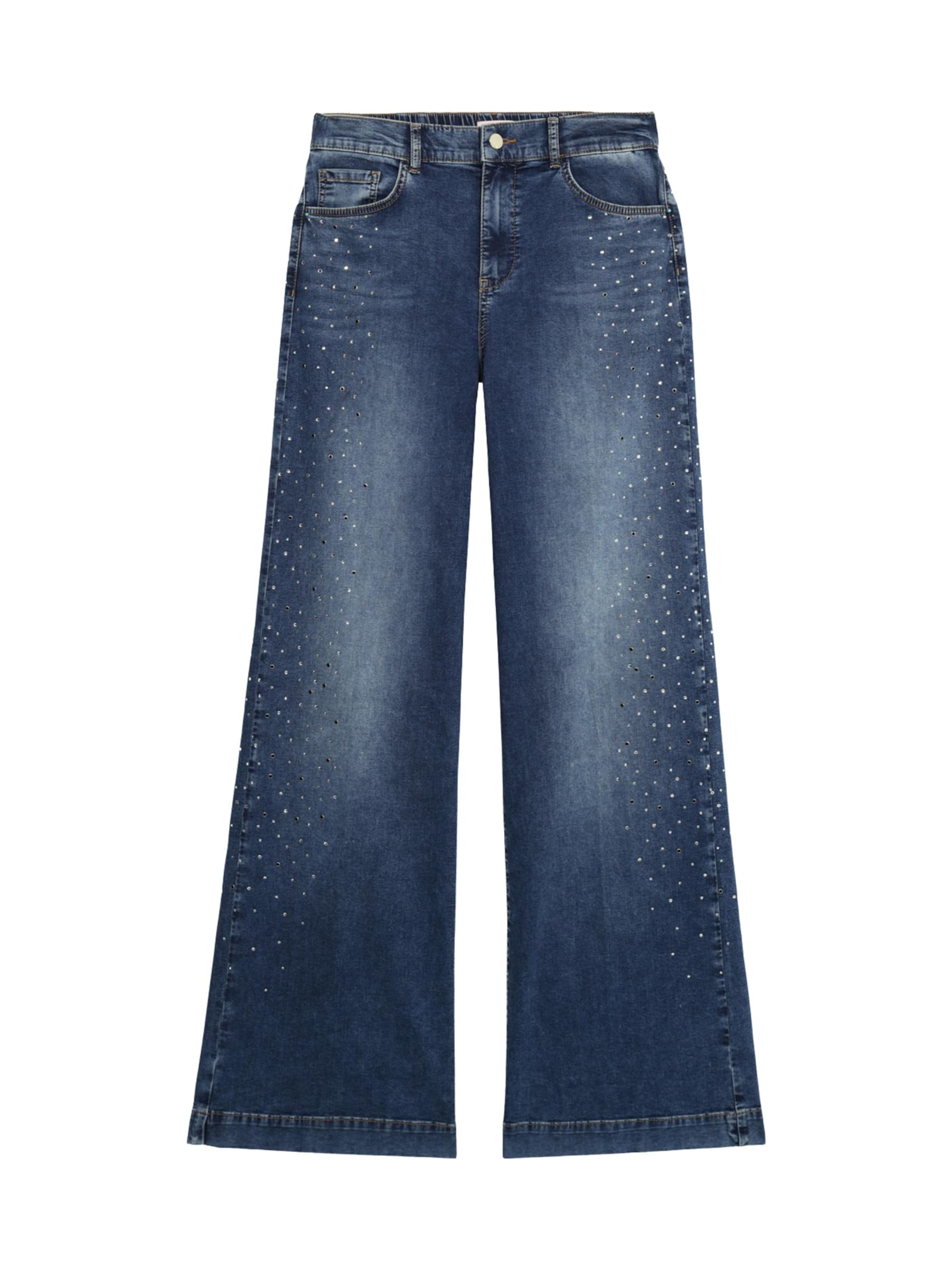 oltre Flared Jeans in Blue: front