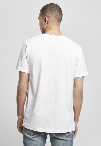 Mister Tee Shirt 'Mic Drop' in White