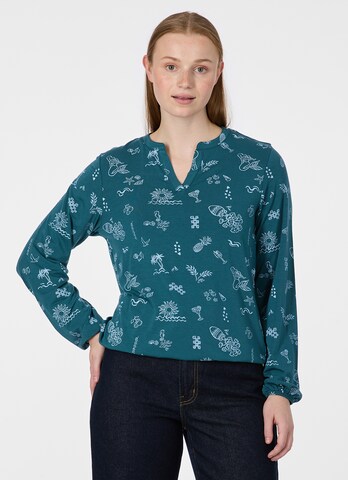 Ragwear Shirt in Blau: Vorderseite