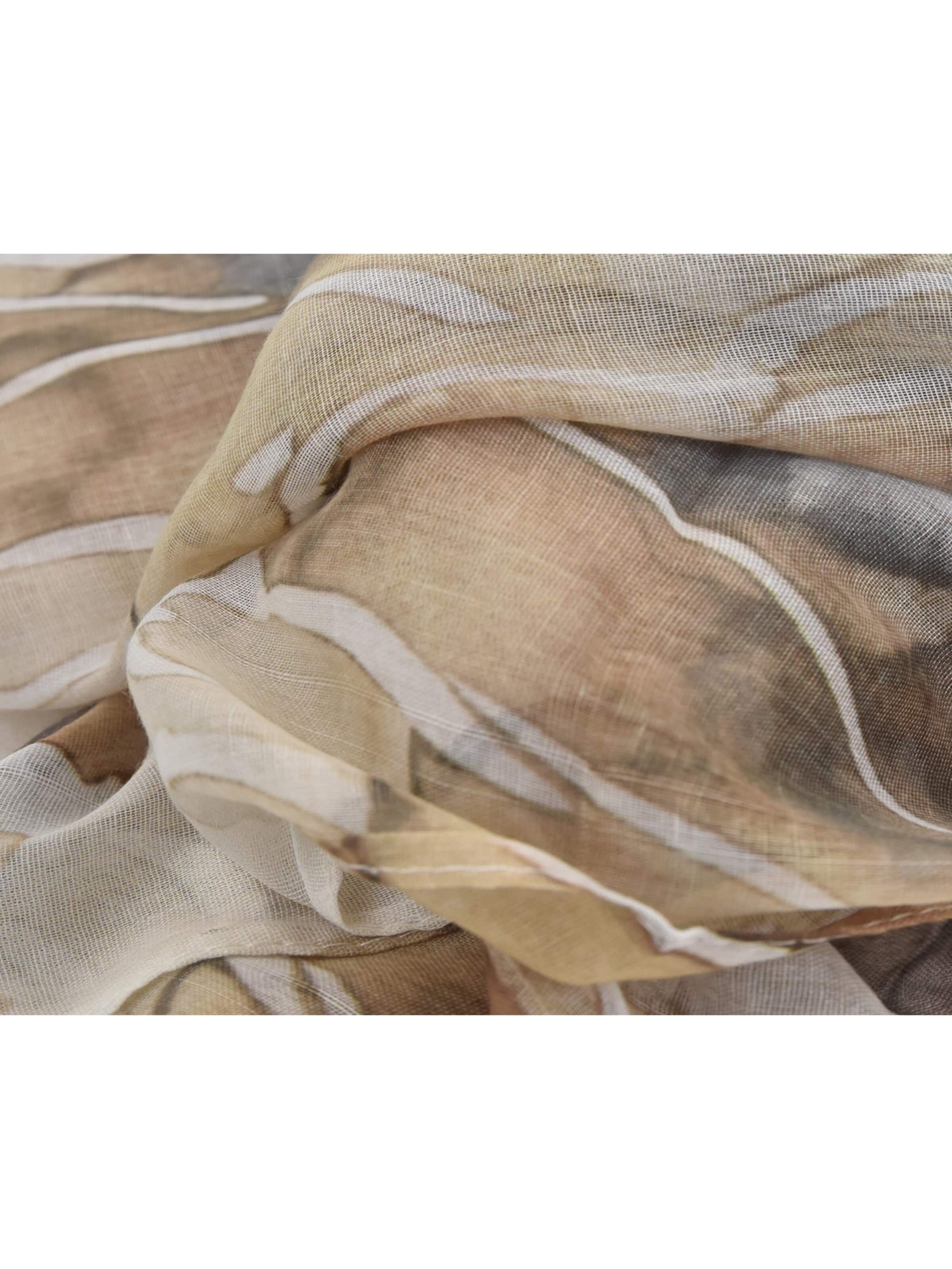 styleBREAKER Schlauchschal 'Aquarell Loop Floral'‌‌‌‌‌‌ in Grau