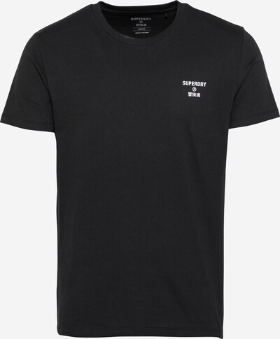 fekete / fehér Superdry Funkcionális felső, Termék nézet