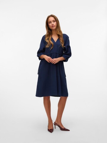 VERO MODA Kleid 'VMBEVERLY' in Blau