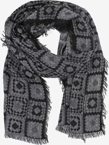 Leslii Scarf in Black: front