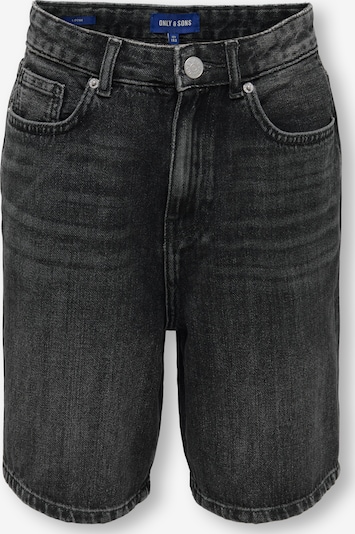 Only & Sons Junior Farkut 'OSJFade' värissä musta denim, Tuotenäkymä