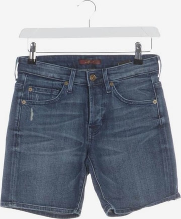 7 for all mankind Shorts in XXS in Blue: front