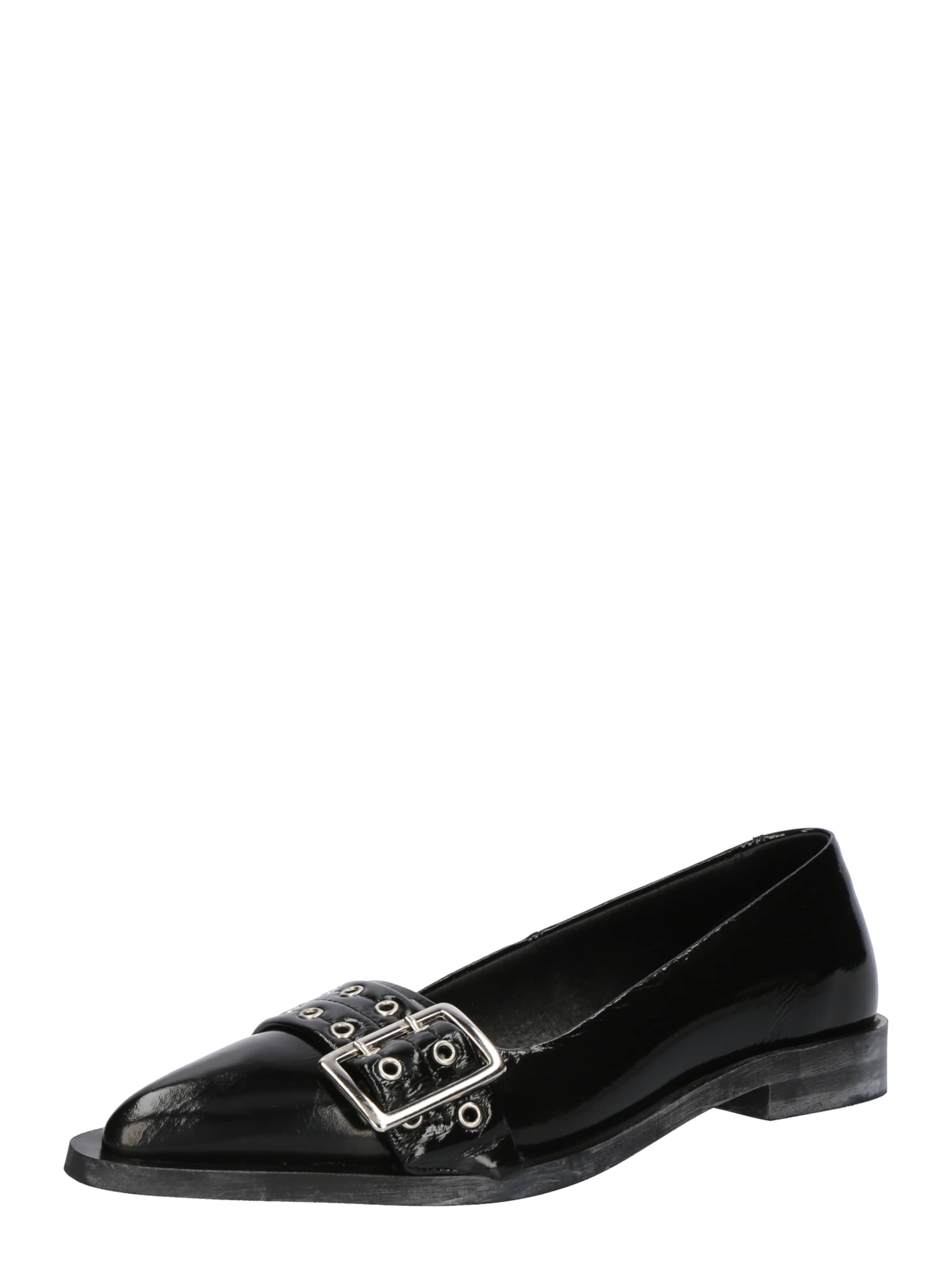 PAVEMENT Ballerina 'Saso' in Zwart: voorkant