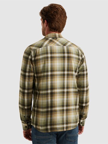 PME Legend Regular fit Button Up Shirt 'Shirt with check pattern' in Green