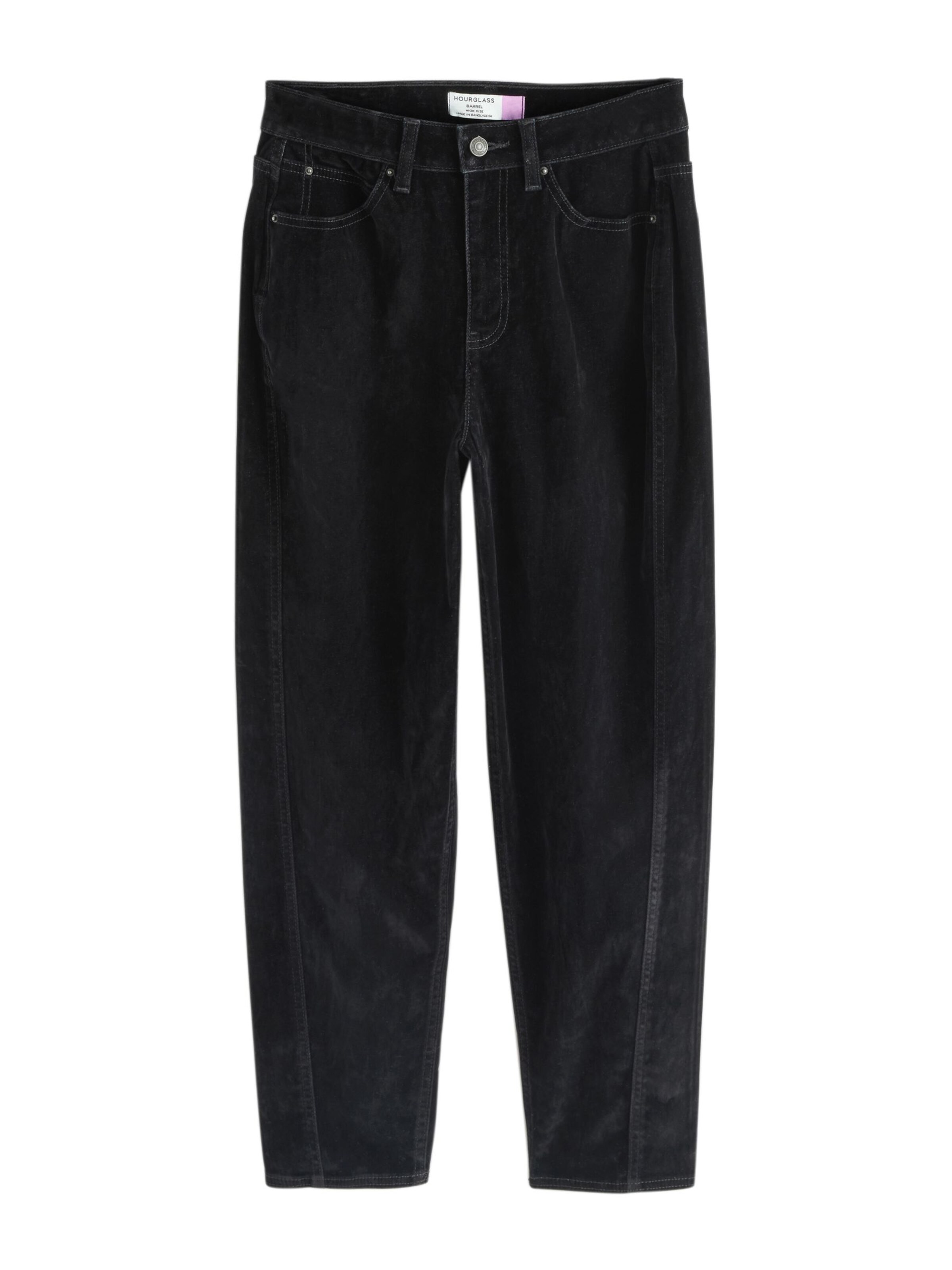 Tapered Jeans de la Next pe negru: față