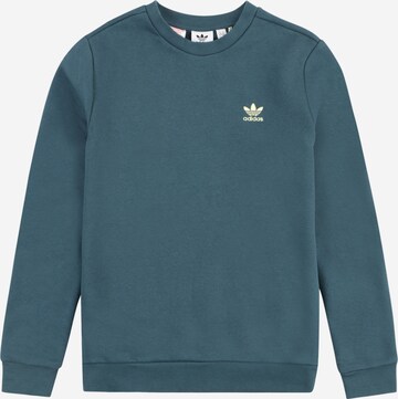 ADIDAS ORIGINALS Sweatshirt 'Adicolor' in Blauw: voorkant