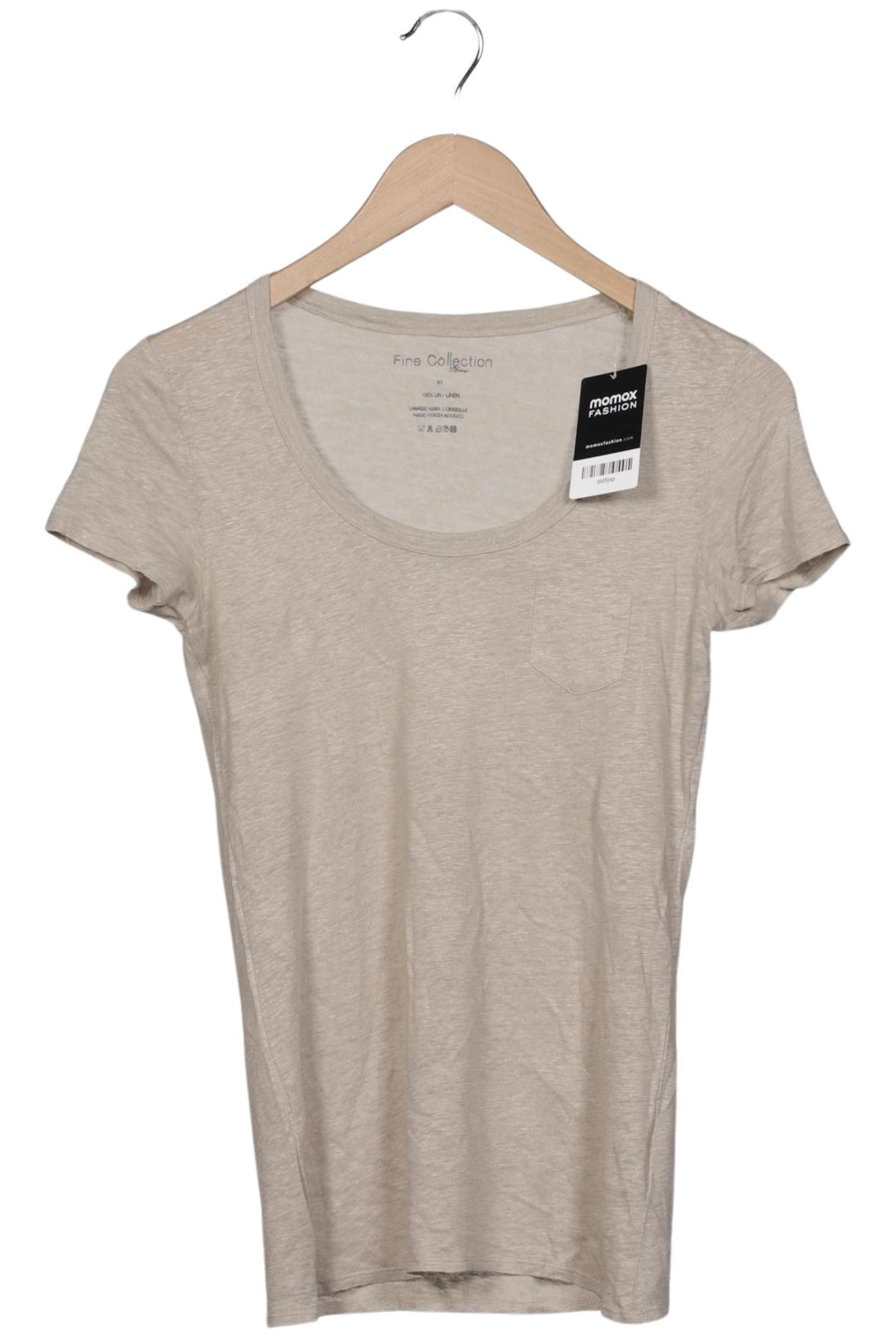 FINE COLLECTION Top & Shirt in XS in Beige: front