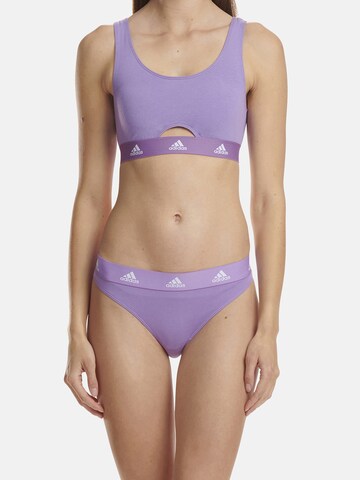 Bustier Soutien-gorge ' SCOOP BRALETTE ' ADIDAS SPORTSWEAR en violet